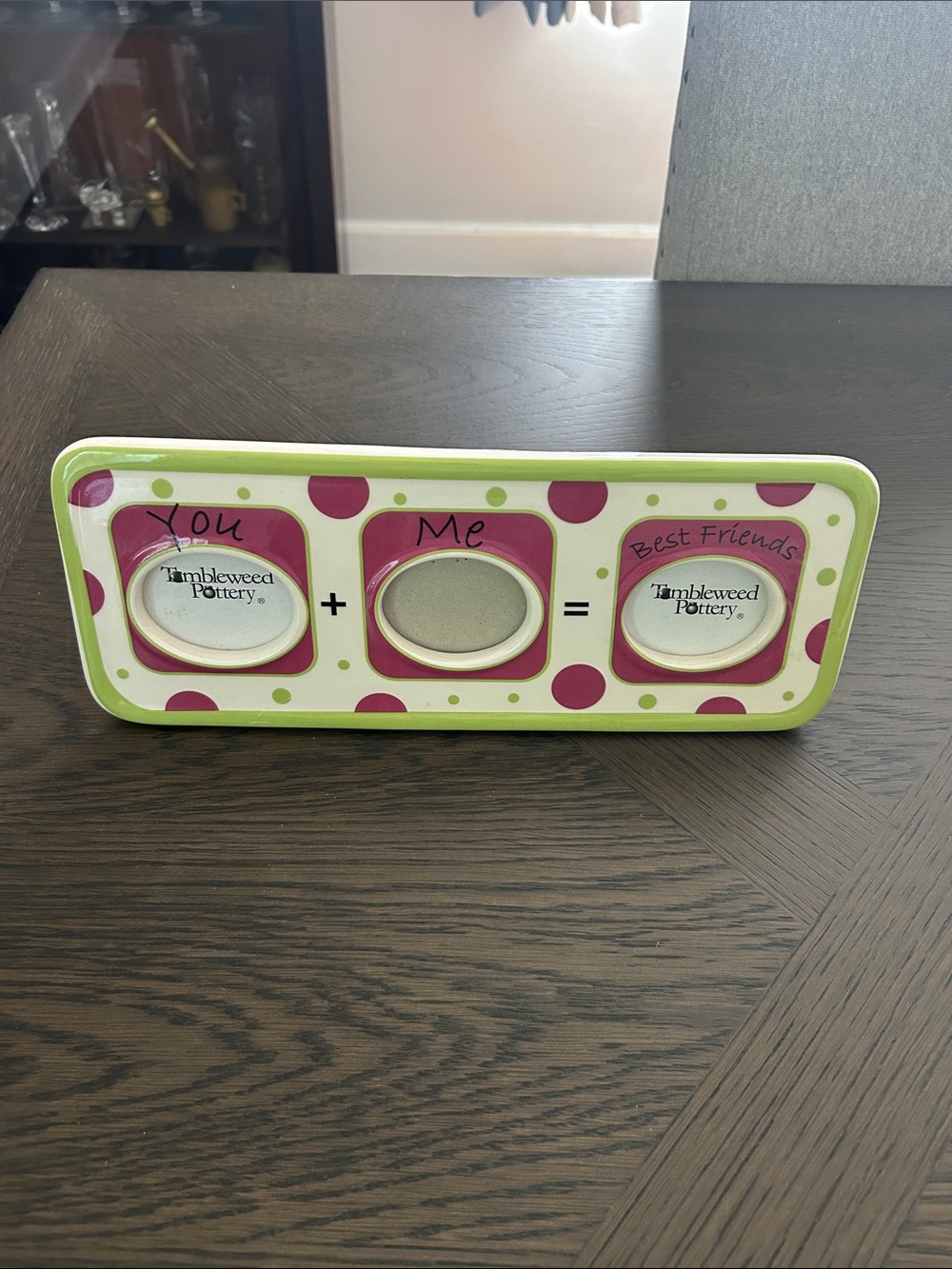 'You + Me = Best Friends' Picture Frame